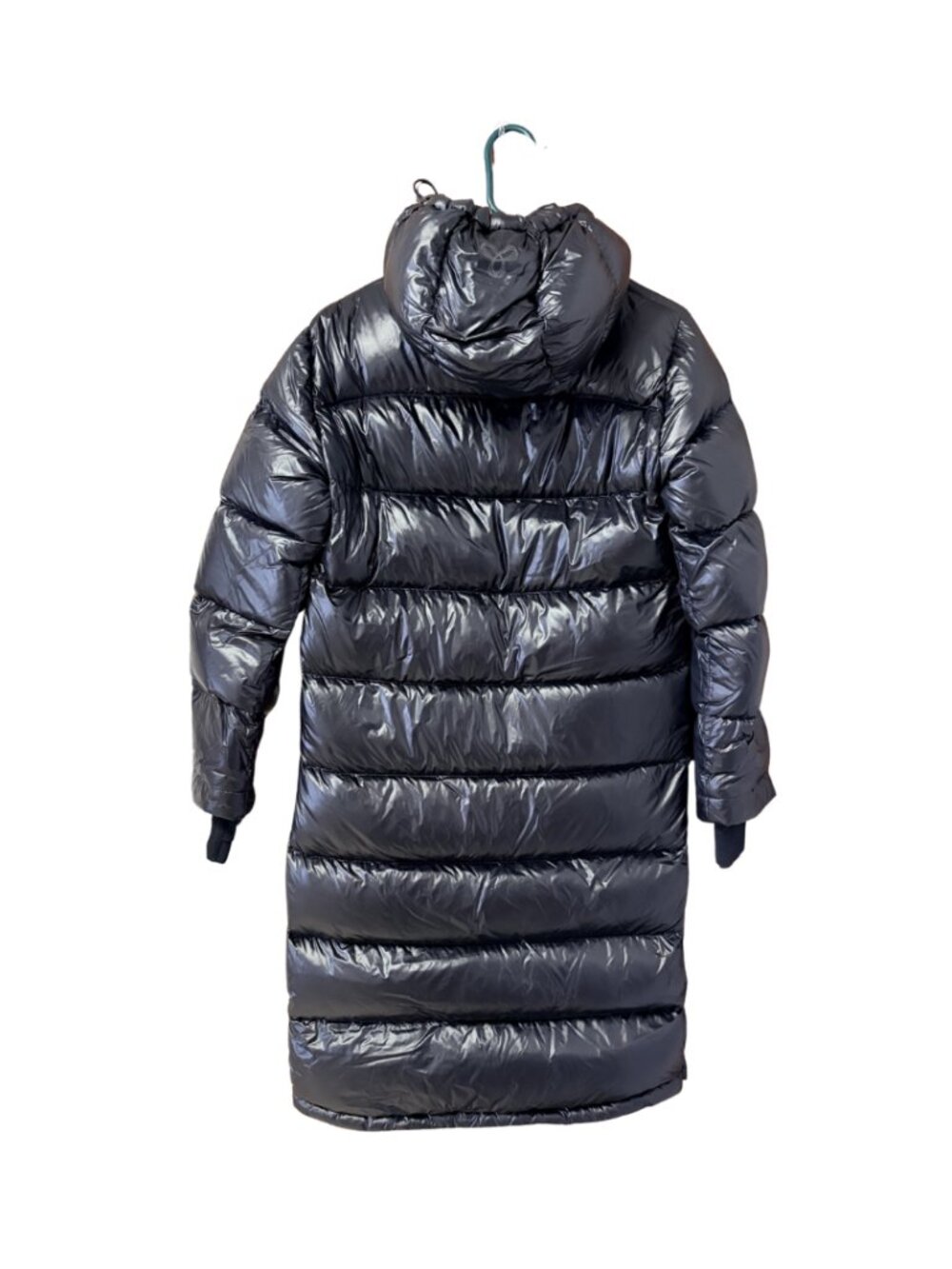 TNA Super Puff Long Black 3XS Aritzia Down Puffer Coat